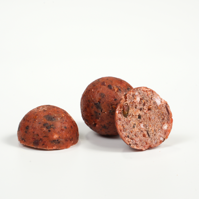 Бойлы варёные MINENKO (Клубника) PRO BIRD FOOD STRAWBERRY 20мм (Zip-lock)