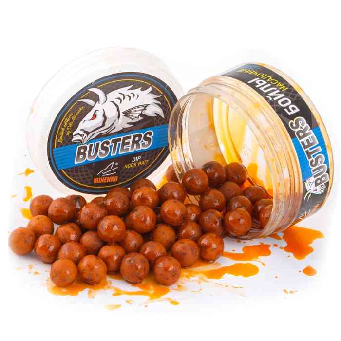 Насадочные бойлы MINENKO ORANGE PLUM 14мм (варёные в дипе)