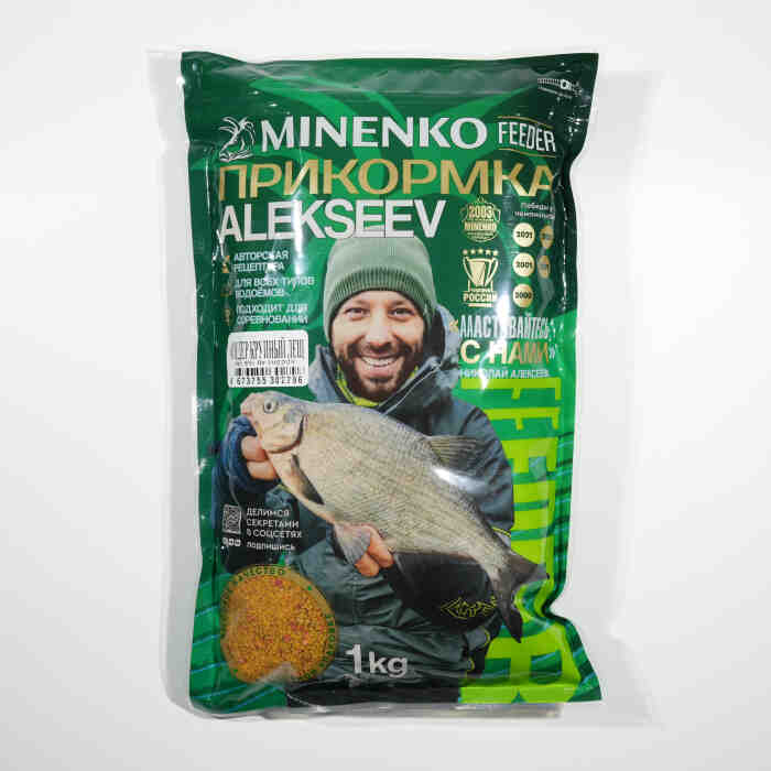 Прикормка  рыболовная FEEDER ALEKSEEV «Крупный Лещ»
