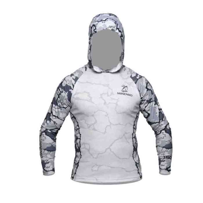 Джерси с капюшоном Graphitе white camo именная M (48-50)