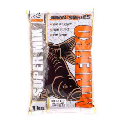 Прикормка MINENKO SuperMix Фидер (чёрный)