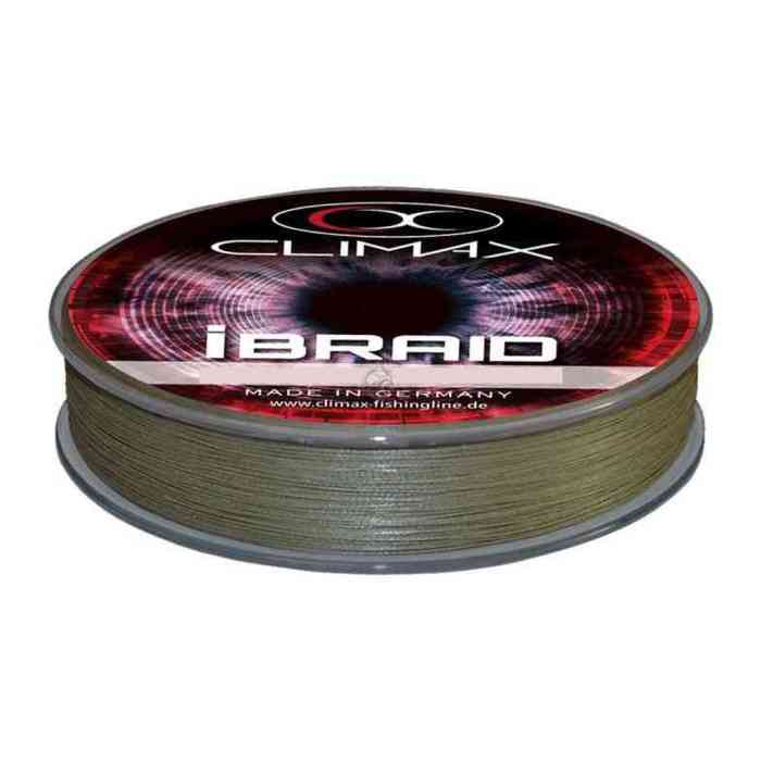 Купить Купить Шнур Climax iBraid 8 Olive (0.25), 135м, 24 кг