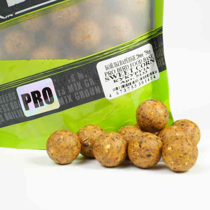 Бойлы варёные кукуруза PRO BIRD FOOD д18 мм