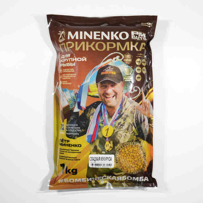 Прикормка рыболовная PM BAITS  СЛАДКАЯ КУКУРУЗА