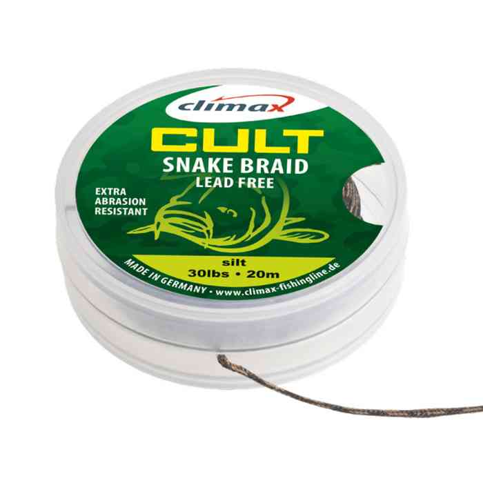 Купить Купить Ледкор Climax CULT SnakeBraid 40 lb (weed) NEW 2018