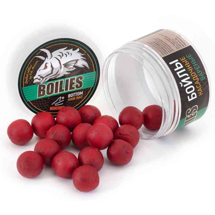 Насадочные бойлы MINENKO SQUIDBERRY 24мм (варёные)