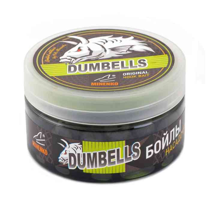 Насадочные DUMBELLS бойлы MINENKO MUSSEL 14x20мм (в дипе)